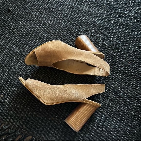 Asos Tan Suede Sling Back Heel - Picture 9 of 9